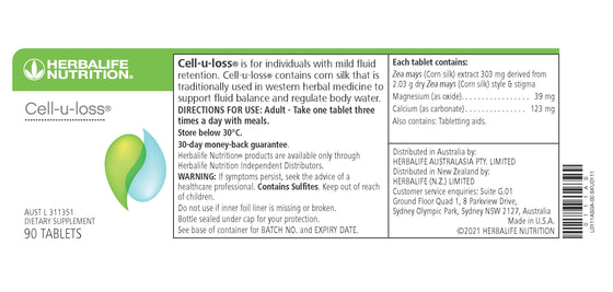 Herbalife Nutrition - Cell-u-loss 90 Tablets